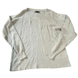 American Eagle Outfitters SZ M Long Sleeve‎ Light Blue Shirt Thin Knit Academia